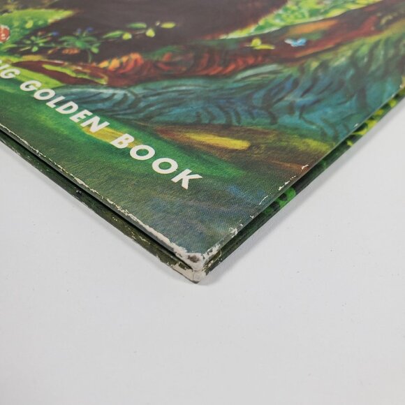 True Story Of Smokey The Bear Big Golden Book 1955 Hardcover - Picture 8 of 16